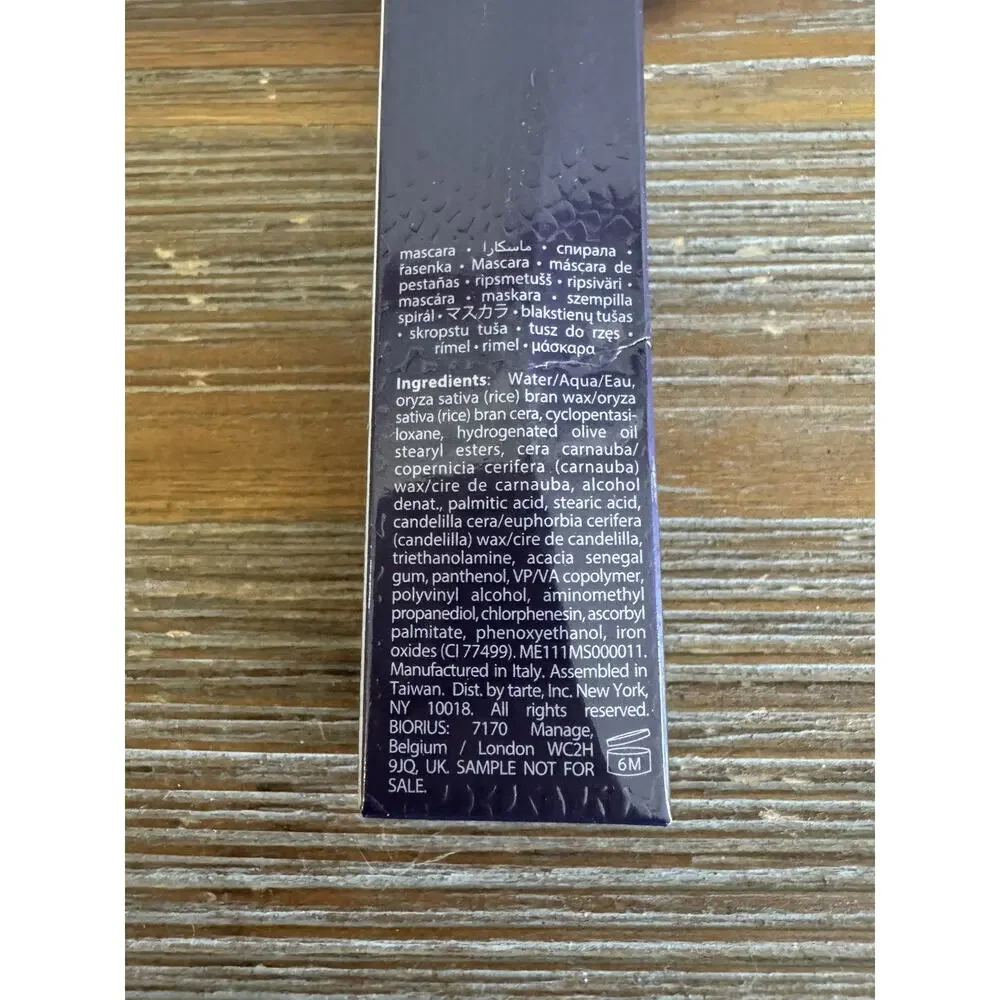 Tarte Lights, Camera, Lashes 4-in-1 Mascara - Full Size 0.24 oz - NEW BNIB
